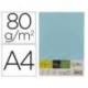 PAPEL COLOR MARCA LIDERPAPEL DIN A4 80 GR CELESTE PAQUETE DE 500 HOJAS