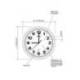 RELOJ MAUL STEP DE PARED REDONDO 30 CM DIAMETRO ELECTRICO PLATA