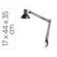 LAMPARA DE ESCRITORIO MAUL STUDY CON PINZA NEGRO 170X440X350 MM