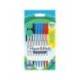 BOLIGRAFO MARCA PAPER MATE KILOMETRICO PUNTA 1 MM PLASTICO RECICLADO 80% BLISTER DE 3 NEGROS / 3