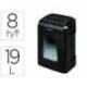 DESTRUCTORA DE DOCUMENTOS MARCA FELLOWES 12C CAPACIDAD 8H SEGURIDAD P4 GRAPAS CLIPS Y TARJETAS PAPELERA 19 L