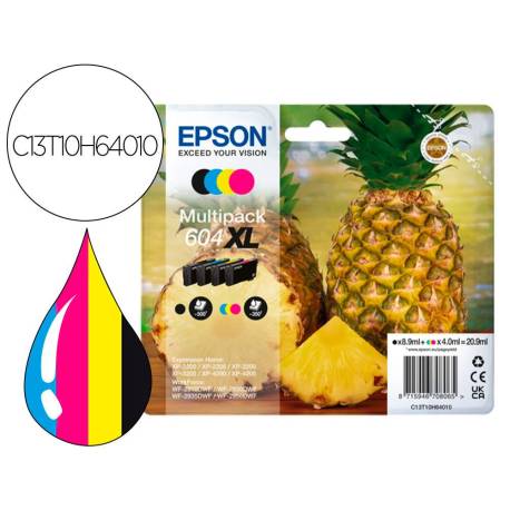INK-JET MARCA EPSON 604XL MULTICOLOR C13T10H64010