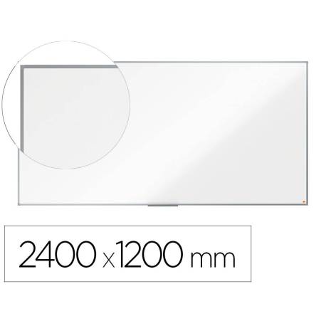 Pizarra blanca marca nobo essence acero vitrificado magnetica 900x600 mm