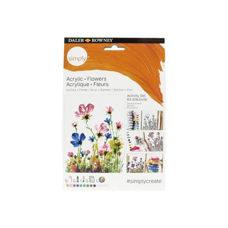 SET PINTURA ACRILICA MARCA DALER ROWNEY SIMPLY ACTIVITY