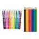 SET PARA COLOREAR MAPED 12 ROTULADORES + 12 LAPICES COLORES SURTIDOS