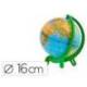 GLOBO TERRAQUEO MARCA NOVA RICO MINI GIACOMINO BASE DE PLASTICO ALTA RESISTENCIA 16 CM DIAMETRO