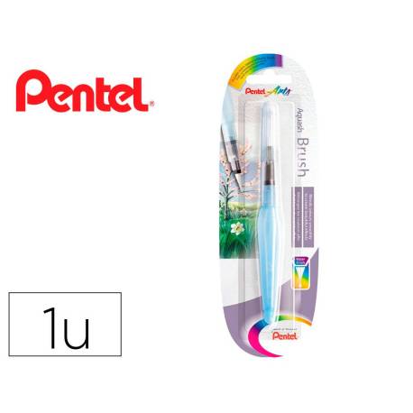 PINCEL MARCA PENTEL XFRH-M RELLENABLE AGUA REDONDO PUNTA MEDIANA