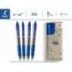 BOLIGRAFO PILOT G-2 COLOR AZUL TURQUESA TINTA GEL RETRACTIL SUJECION DE CAUCHO