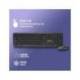 SET TECLADO Y RATON NGS MULTIMEDIA INALAMBRICO USB NANO 2,4 GHZ COLOR NEGRO