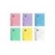 LIBRETA GRAPADA MARCA OXFORD OPENFLEX TAPA PLASTICO DIN A4 48 HOJAS HORIZONTAL COLORES PASTEL SURTIDOS