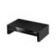 SOPORTE FELLOWES PARA MONITOR AJUSTABLE 3 ALTURAS CON BANDEJA NEGRO 406X111X244 MM HASTA 18 KG