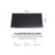 REPOSAPIES FELLOWES ULTIMATE SERIE PROFESSIONAL METALICO AJUSTABLE 3 ALTURAS COLOR NEGRO 96X560X32 MM