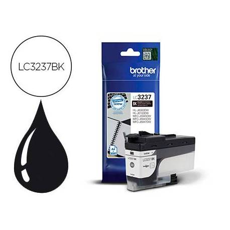 Cartucho Brother LC3237BK Negro hl-j6000dw / hl-j6100dw / mfc-j5945dw / mfc-j6945dw / mfc-j6947dw