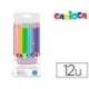Lapices de colores Carioca Pastel Hexagonal 12 colores