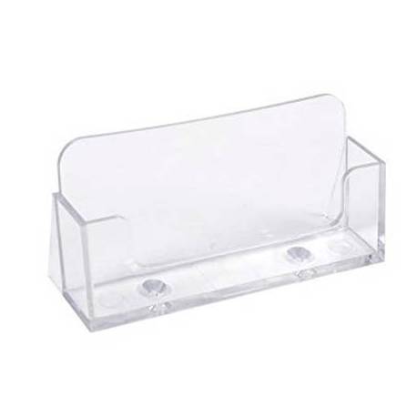 PORTATARJETAS DE VISITA EXACOMPTA METACRILATO/CRISTAL 34X102X47 MM