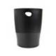 Papelera plastico Exacompta Ecoblack Negro 15 litros