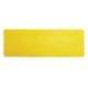 SIMBOLO ADHESIVO DURABLE PVC FORMA DE LINEA PARA DELIMITACION SUELO AMARILLO 150X50X0,7 MM PACK DE 10 UDS