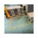 SIMBOLO ADHESIVO DURABLE PVC FORMA DE LINEA PARA DELIMITACION SUELO AMARILLO 150X50X0,7 MM PACK DE 10 UDS