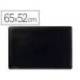 Vade de sobremesa Durable Negro Plastico 65x52 cm