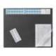 Vade de sobremesa Durable Negro Plastico 65x52 cm