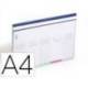 Carpeta dossier fastener Duraclip DIN A4 PVC Colores Surtidos