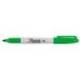 Rotulador Sharpie Permanente Verde Punta fina Caja 12 unidades