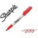 Rotulador Sharpie Permanente Rojo Punta fina Caja 12 unidades