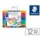 Rotulador Staedtler 3004 Doble Punta Hand Lettering Estuche de 12 unidades