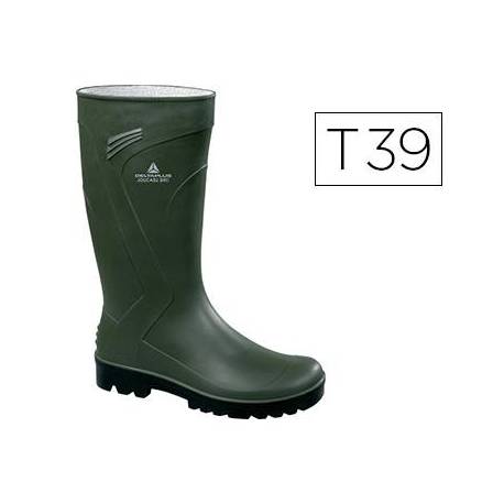 Bota de seguridad Deltaplus Jouca PVC Verde Talla 39