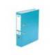 Archivador de palanca Elba Carton forrado PVC Folio Lomo de 80 mm Turquesa