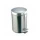 Papelera de Acero Inoxidable Brillo con Pedal 20 L