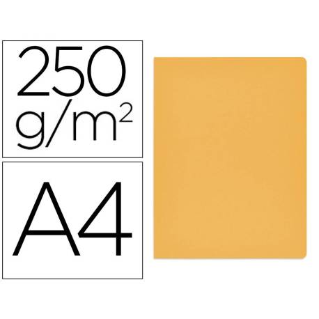 Subcarpeta Gio DIN A4 250 gr Cartulina Amarillo