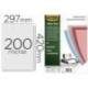 Tapa de Encuadernacion PVC Fellowes DIN A3 Color Transparente Cristal 200 micras pack 100 uds