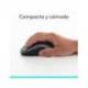Raton Logitech M185 Nano Inalambrico Gris