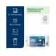 PAPEL SECAMANOS TORK ANCHO 215 MM LARGO 160 MT 2 CAPAS PARA DISPENSADOR M2 ALIMENACION CENTRAL GRAN