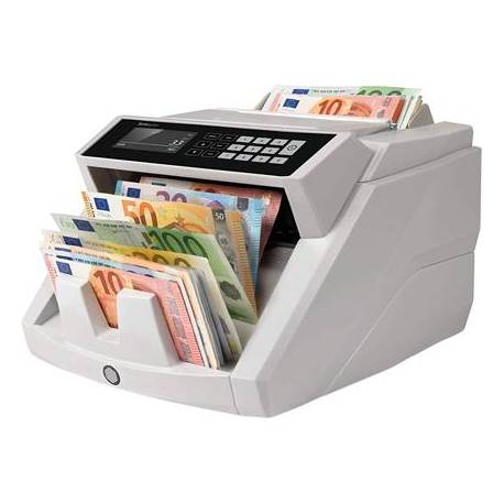 DETECTOR CONTADOR DE BILLETES FALSOS SAFESCAN 7 PUNTOS DE VERIFICACION FUNCION AÑADIR Y DE FAJOS