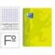 Bloc Oxford Folio School Classic Cuadricula 4 mm 80 hojas Verde lima