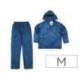 CONJUNTO DE LLUVIA DELTAPLUS 400 POLIESTER/PVC COLOR AZUL MARINO TALLA M