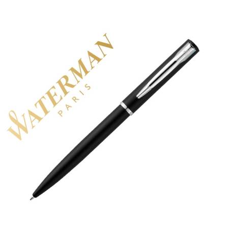 BOLIGRAFO MARCA WATERMAN ALLURE LACA NEGRA EN ESTUCHE DE REGALO