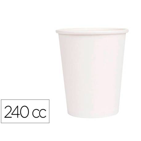 Vaso termico carton 240 cc Paquete 50 unidades