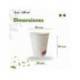 Vaso termico carton 240 cc Paquete 50 unidades