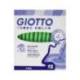 Rotulador Giotto Turbo Punta Media Lavable Verde