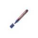 Rotulador permanente Edding 330 azul punta biselada 1-5mm recargable