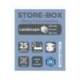 Fichero cajones sobremesa Exacompta Iderama Arlequin con 6 cajones multicolores 270x355x271 mm.