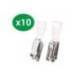 PINZA PARA IDENTIFICADOR 3L METALICA PACK DE 10 UNIDADES