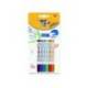 Rotulador Bic velleda Kids para pizarra blanca 2 mm blister de 6 colores surtidos