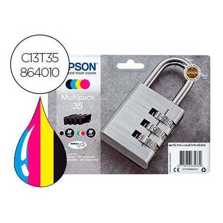 CARTUCHOS INK-JET EPSON 35 MULTIPACK C13T35864010