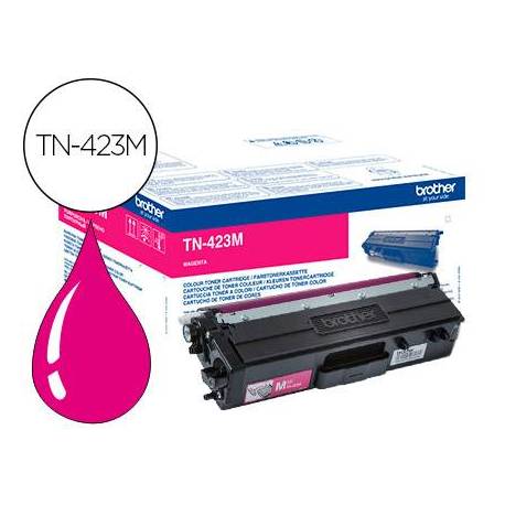 TONER BROTHER TN-423 PARA DCP-L8410 CDN/8410 CDW/ HL-L8260 CDW/MFC-L8360 CDW /8690 CDW/8900 CDW MAGENTA