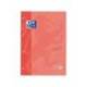 Recambio color 1 oxford din a4+ 80 hojas 90 gr cuadricula 5 mm tapa blanda 4 taladros color coral touch.