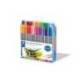 Rotulador Staedtler 3200 Doble Punta Fibra Colores Surtidos Estuche de 72 unidades